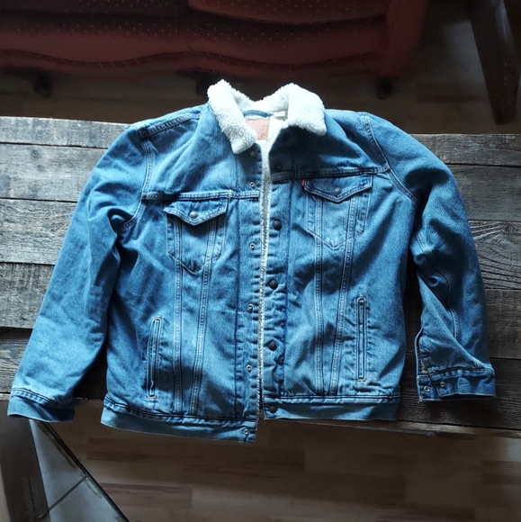 Levis sherpa jacket XL